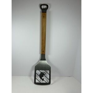 Bass Fish Laser Cut Stainless Steel Spatula Sportula Bottle Opener